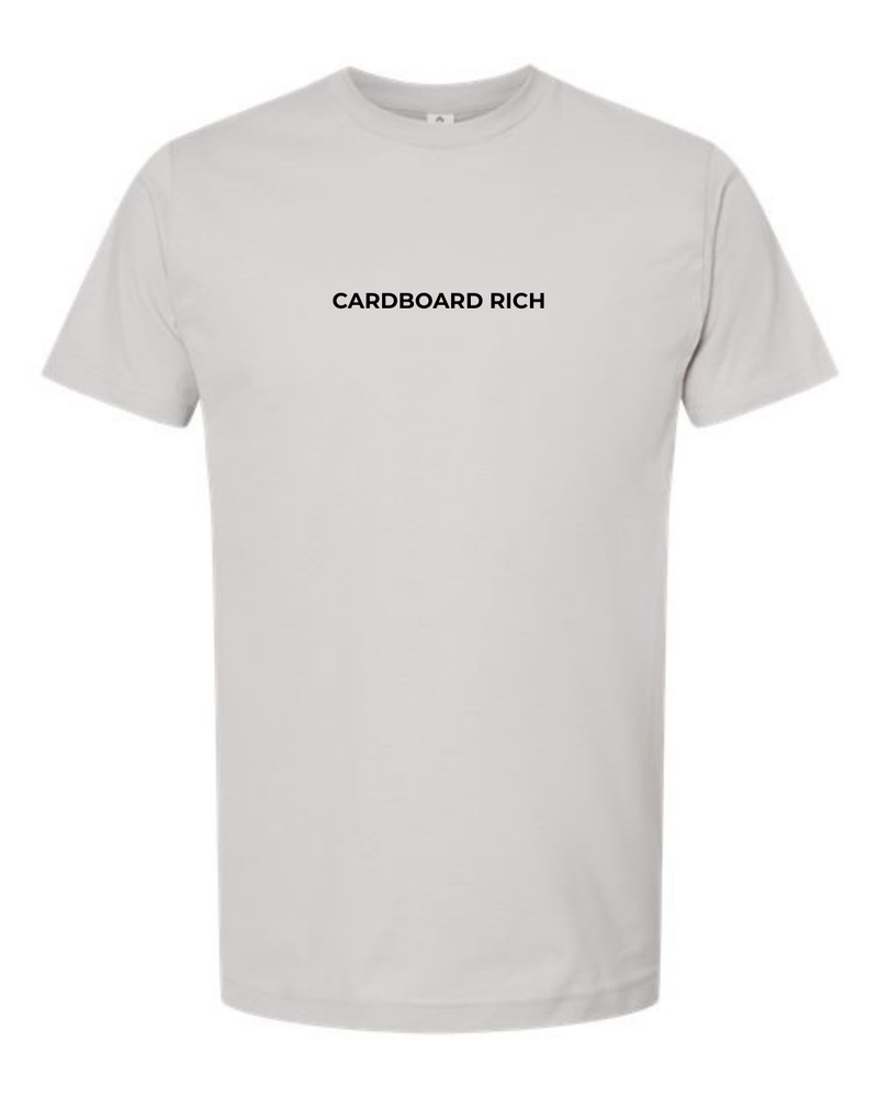 Classic Cotton T-Shirt  "Cardboard Rich"