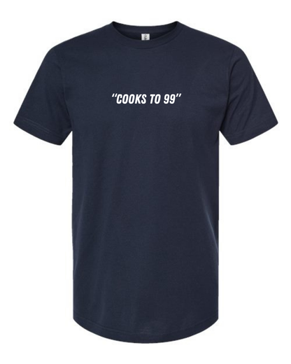 Classic Cotton T-Shirt  "Cooks to 99"