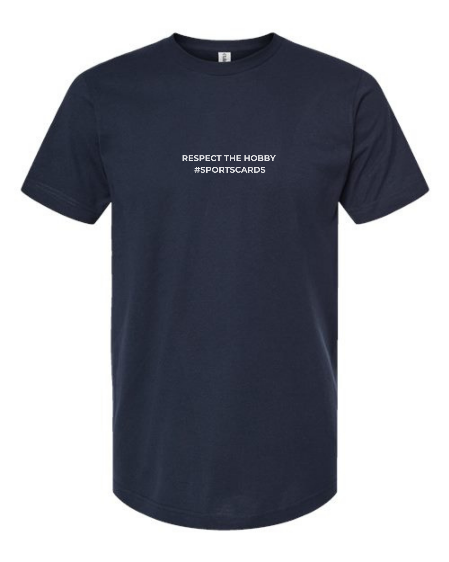 T-Shirt "Respect The Hobby  #sportscards"
