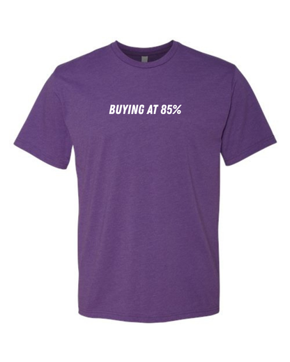 Cotton/Polyester T-Shirt  "Buying at 85%"