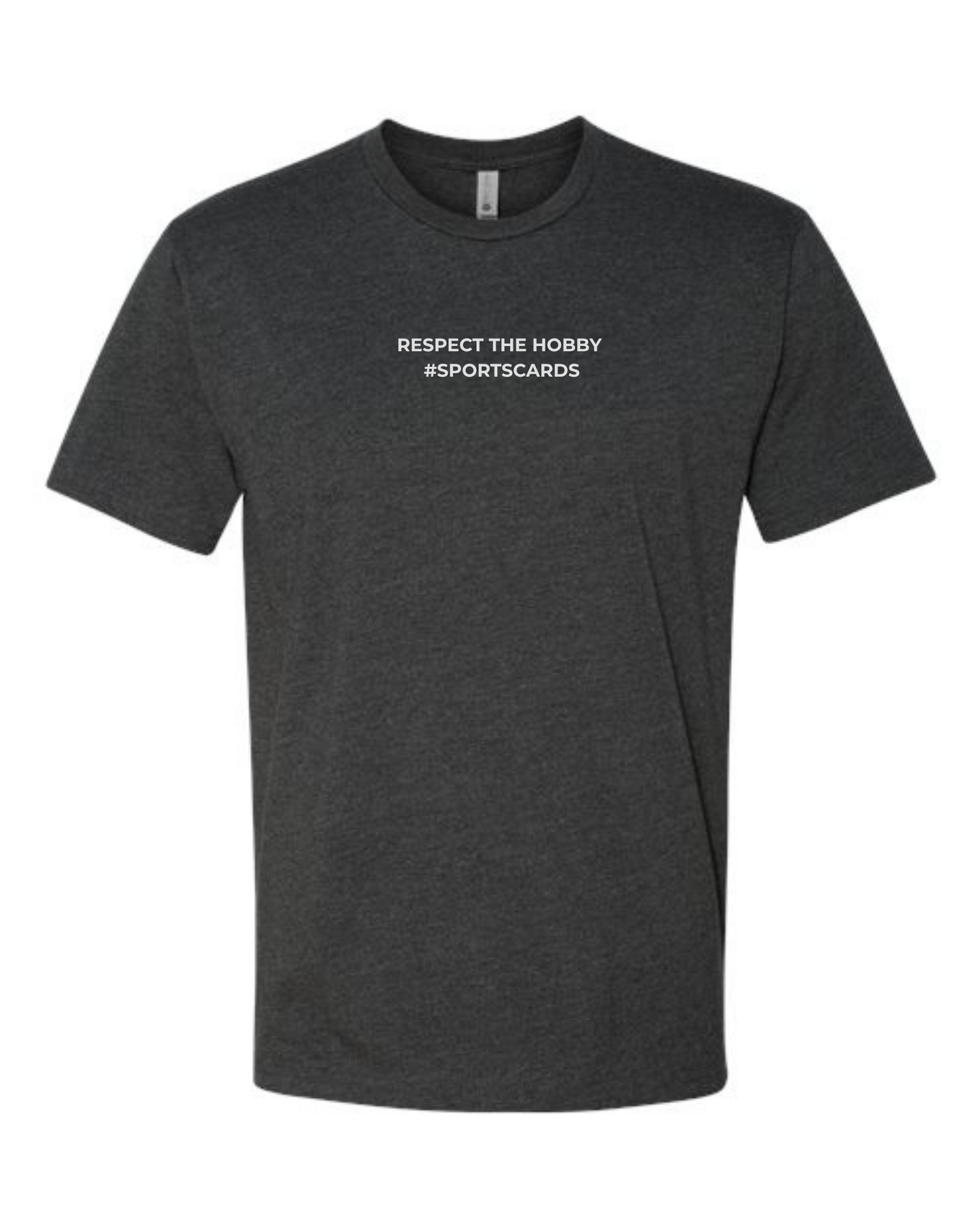 T-Shirt "Respect The Hobby  #sportscards"