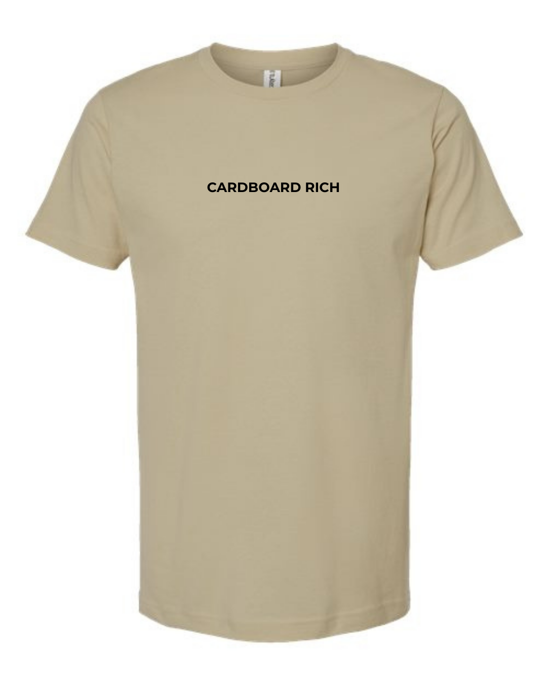 Classic Cotton T-Shirt  "Cardboard Rich"
