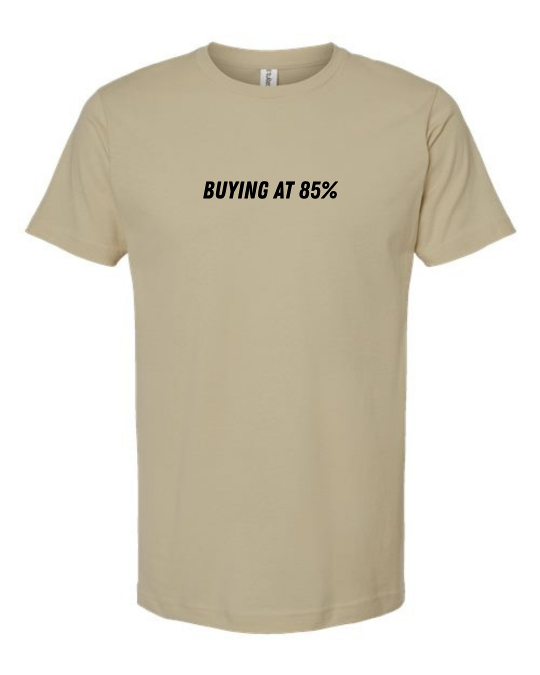 Classic Cotton T-Shirt  "Buying at 85%"