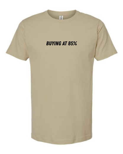 Classic Cotton T-Shirt  "Buying at 85%"