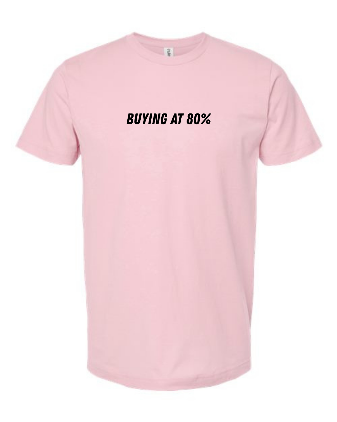 Classic Cotton T-Shirt  "Buying at 80%"