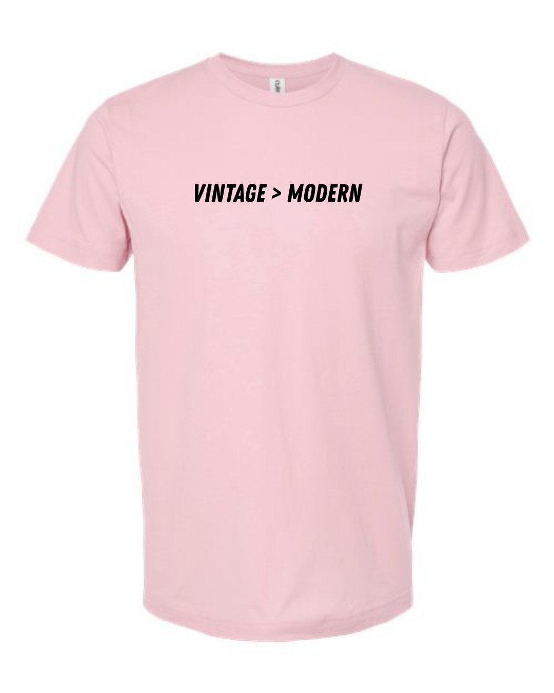 Cotton/Polyester T-Shirt  "Vintage > Modern"